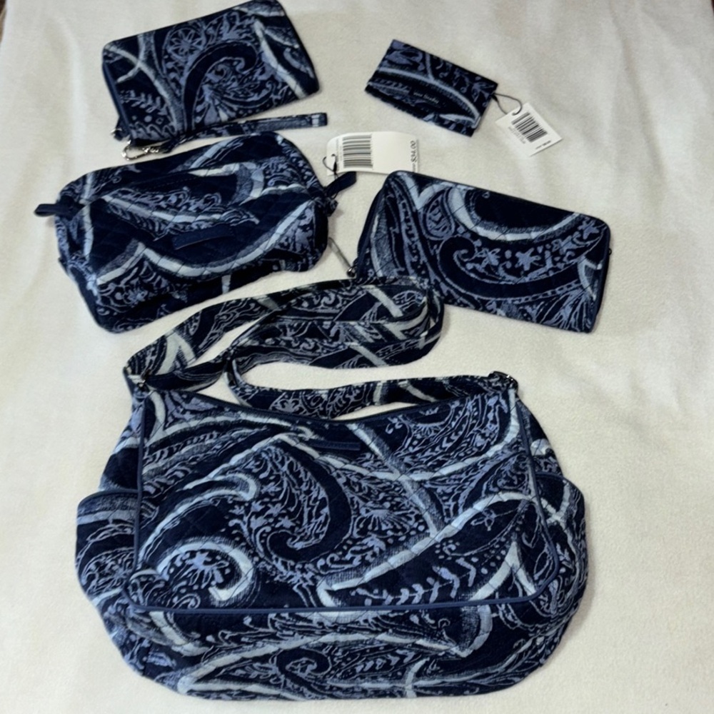 Vera Bradley Crossbody Indio Pattern 5 Piece Set -NWT